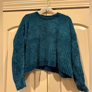 Zenana velvety soft cropped sweater